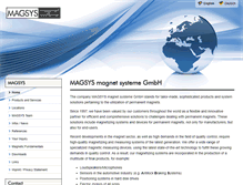 Tablet Screenshot of magsys.de