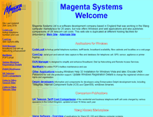 Tablet Screenshot of magsys.co.uk